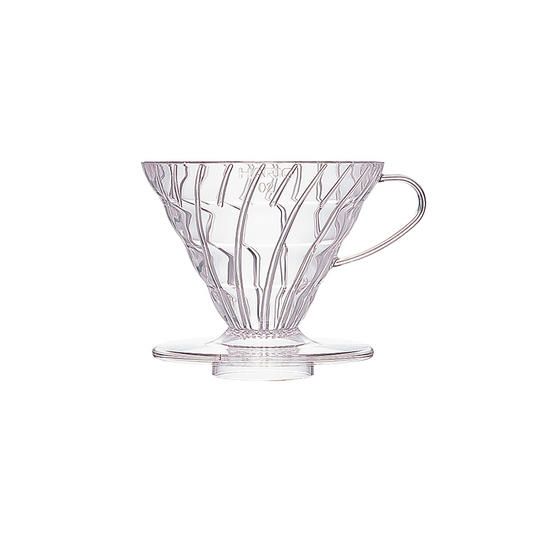 Hario V60 02 plastic dripper, clear